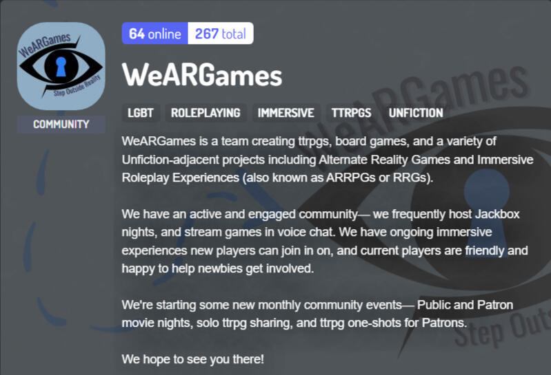 Original WARG Logo